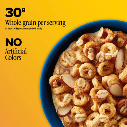 Breakfast cereal — Cheerios oat crunch almond flavor