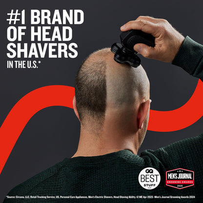 Remington electric shaver — Rechargeable waterproof rotary design