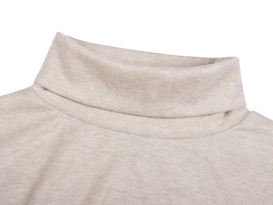 Sweater — Slim fit knitted turtleneck pullover by Poriff