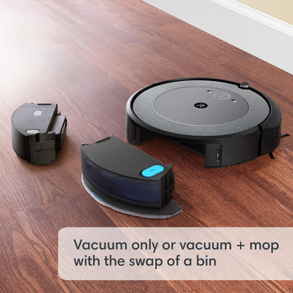 iRobot Roomba Combo i5+ — Self-emptying robotic vacuum and mop with smart mapping