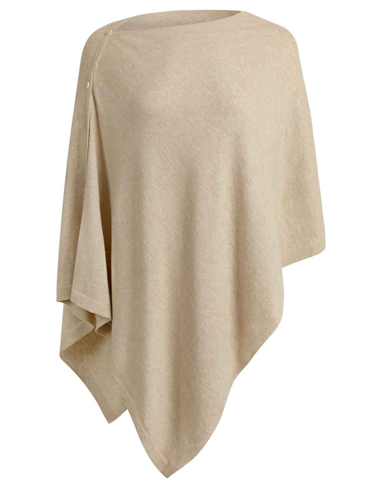 PULI coat — versatile knitted shawl with buttons and lightweight design
