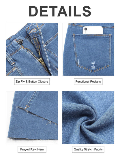 PHISOCKAT high waisted wide leg jeans - stretchy baggy denim pants with pocketsPHISOCKAT high waisted wide leg pants - stretchy baggy denim with pockets