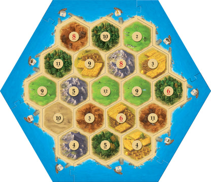 CATAN board game — civilization building strategy for family fun and trade.
