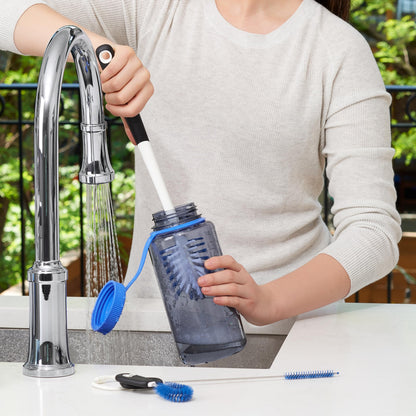 OXO cleaning brush — insulated tumbler with cleaning kit