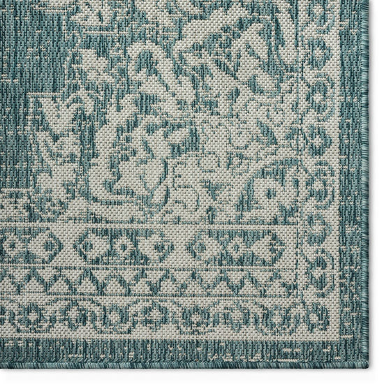 RUG — Nicole Miller New York azalea transitional medallion indoor/outdoor design