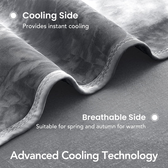 Topcee cooling blanket — Arc-Chill Q-Max>0.35 double sided for night sweats