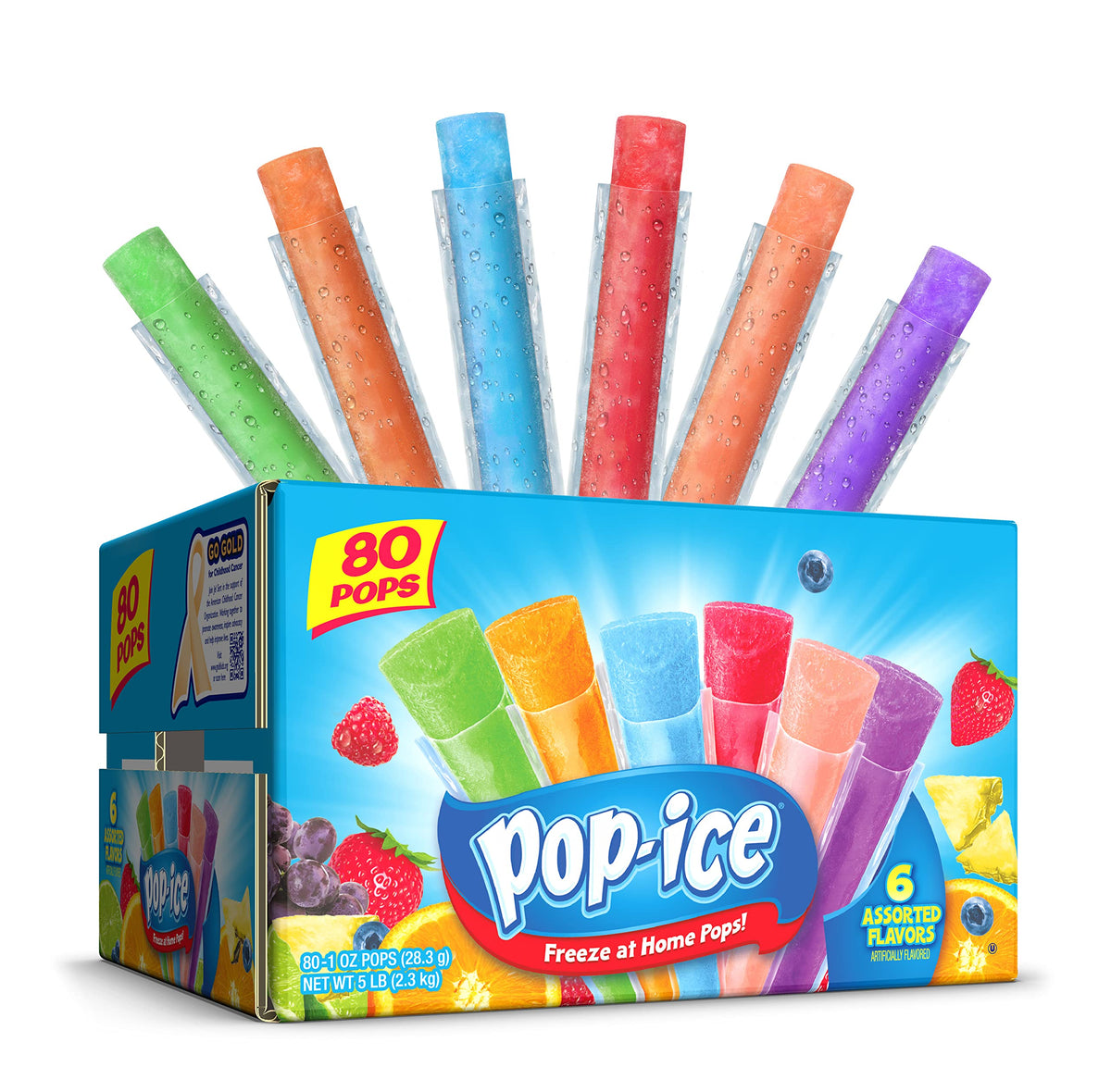 Pop Ice popsicle variety pack — assorted flavors for refreshing treats