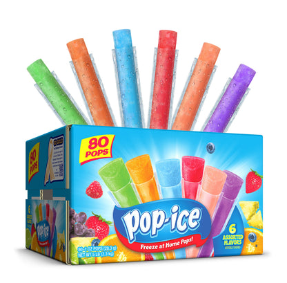Pop Ice popsicle variety pack — assorted flavors for refreshing treats