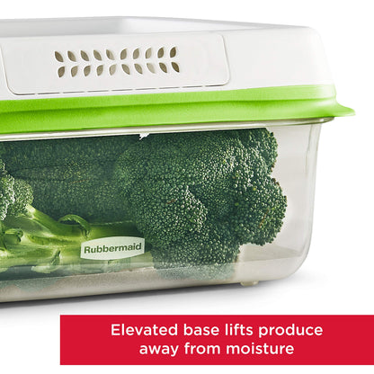 Rubbermaid FreshWorks produce storage container — medium size design for freshness retention