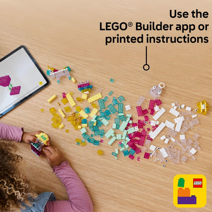 LEGO Classic building blocks — Magical transparent box for preschoolers ages 5+