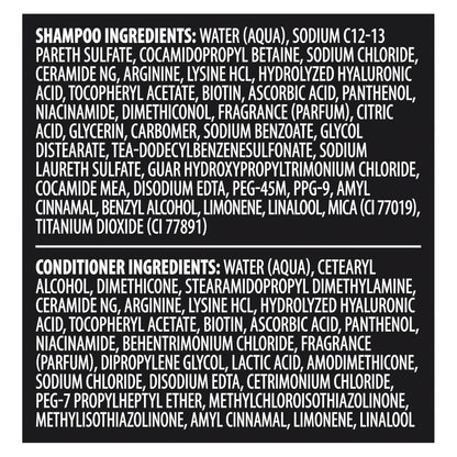 TRESemmé rich moisture shampoo and conditioner with vitamin E and biotin 28 oz