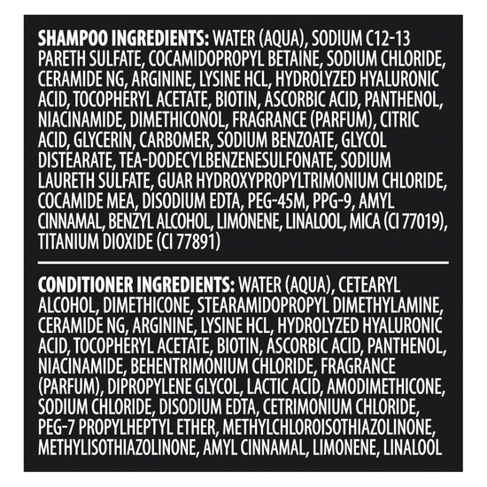 TRESemmé rich moisture shampoo and conditioner with vitamin E and biotin 28 oz