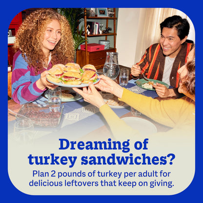 Butterball frozen turkey - serves 5 to 8, 14 lbs.