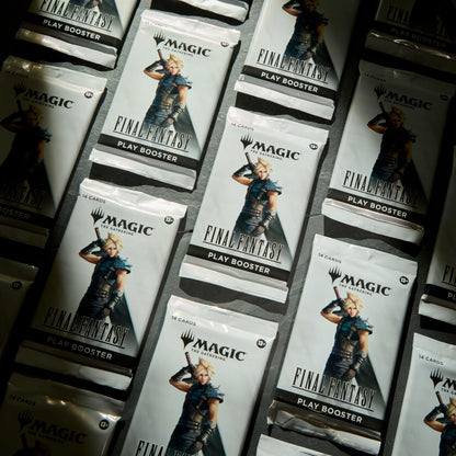 Collectible card — Magic: The Gathering meets Final Fantasy booster box