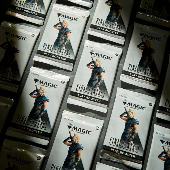 Collectible card — Magic: The Gathering meets Final Fantasy booster box