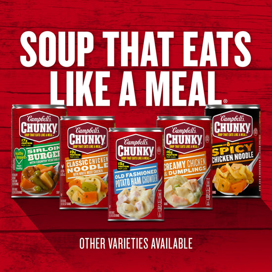 Campbell's chunky soup — hearty and satisfying meal