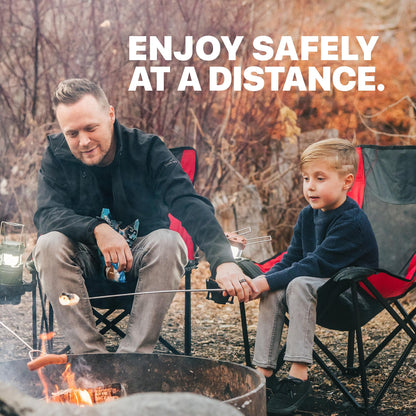MalloMe marshmallow roasting fork — 32 inch long design for campfire fun