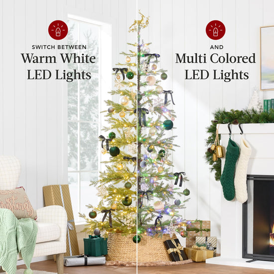 Artificial tree — Pre-lit sparse design by Best Choice Products