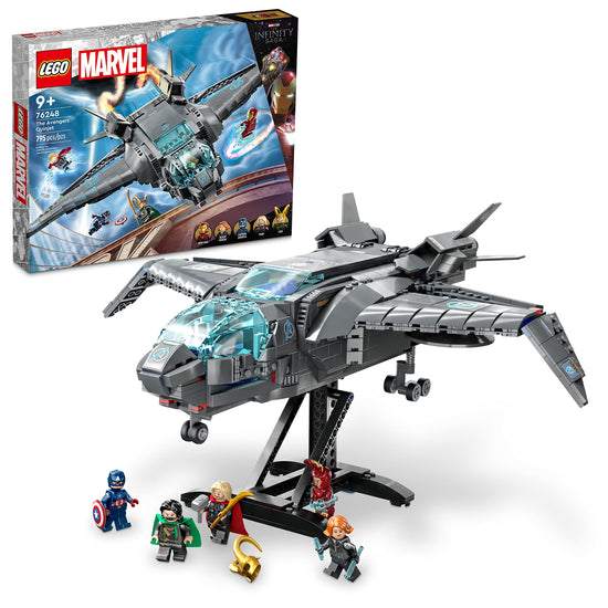 Lego building block — Marvel Avengers Quinjet toy set