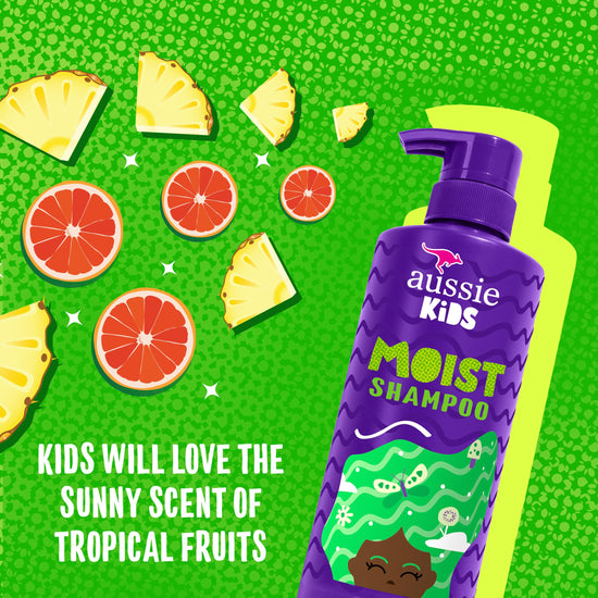 Aussie Kids hair care bundle set - shampoo, conditioner and detangler spray