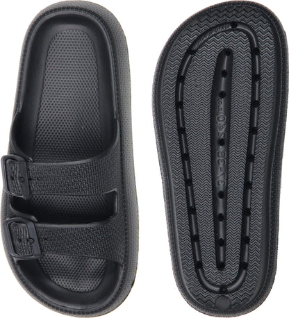 Weweya sandals — Pillow slippers with adjustable double buckle design