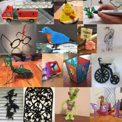 Mechanical components — MYNT3D professional printing 3D pen with OLED display