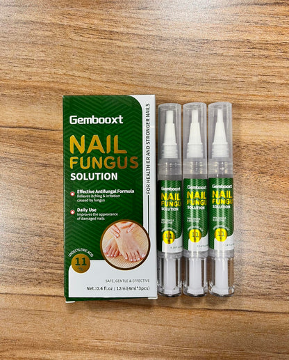 Gembooxt Premium Toenail Fungus Pen-Toenail Fungus Treatment Extra Strength with Undecylenic Acid & Tea Tree Oil, Fast-Acting Nail Repair Pen for Damaged Nails,Nail Repair Pen-Nail Health & 11PCS