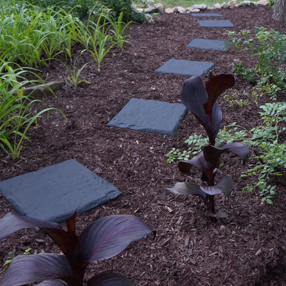Gardien decorative stepping stones — stakes into the ground for outdoor pathways