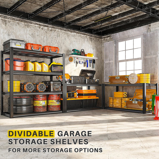 REIBII shelf — Heavy duty garage shelving 40 W x 59.5 H x 19.5 D