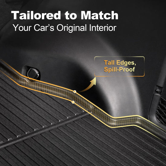 AOMSAZTO cargo liner — Custom fit all-weather trunk mat for 2019-2026 Mazda CX-30