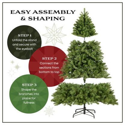National Tree Company artificial tree with stand.