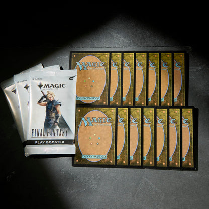 Collectible card — Magic: The Gathering meets Final Fantasy booster box