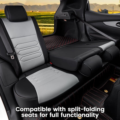 Vehicle seat cover — Custom fit leatherette for Nissan Rogue 2020-2024 models