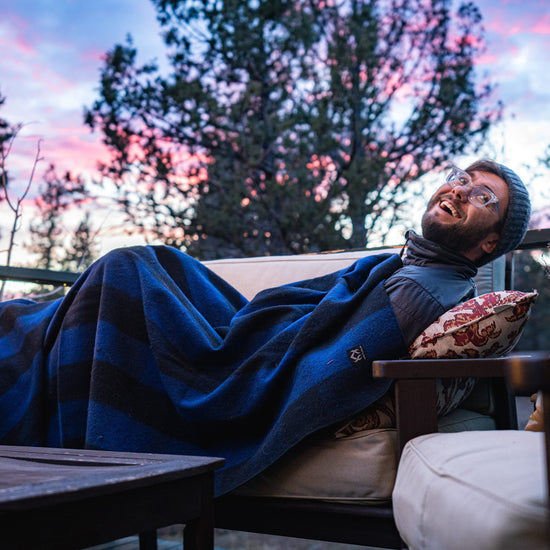 Arcturus military wool blanket — warm and thick for outdoor use and travel