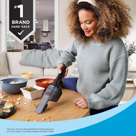 BLACK+DECKER cordless handheld vacuum - dustbuster Blast model for home and car