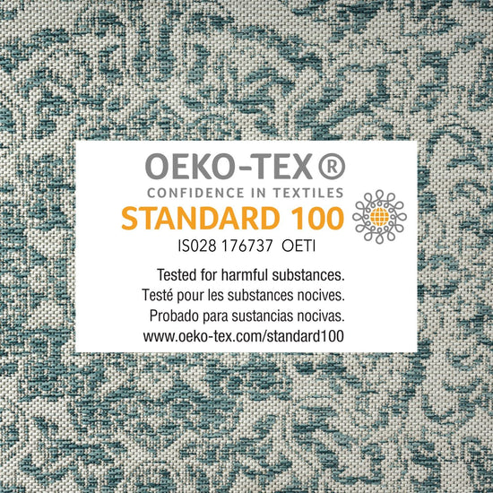 RUG — Nicole Miller New York azalea transitional medallion indoor/outdoor design