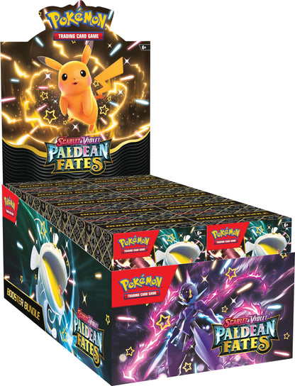 Pokemon TCG — Scarlet and violet paldean fates booster bundle
