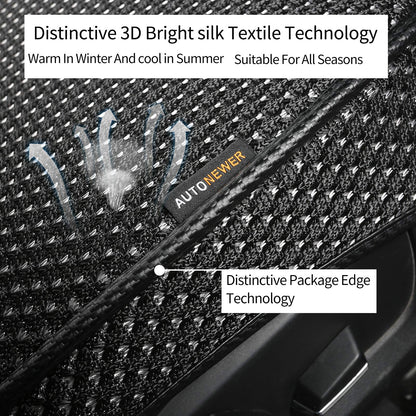 Auto Newer vehicle seat cover - breathable universal fit for all seasons and most vehicles