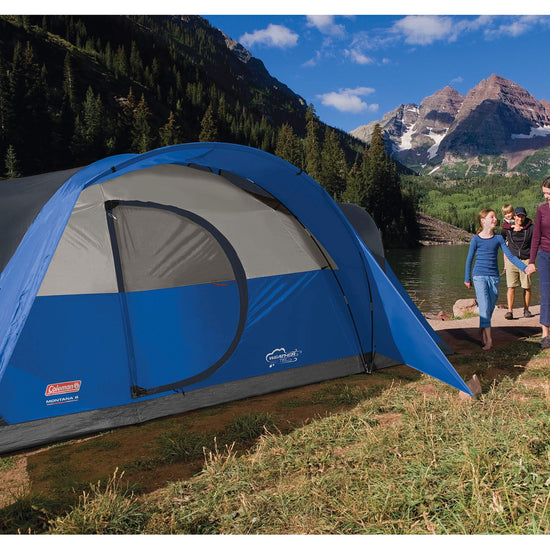 Coleman Montana tent — spacious family tent with rainfly and carry bag