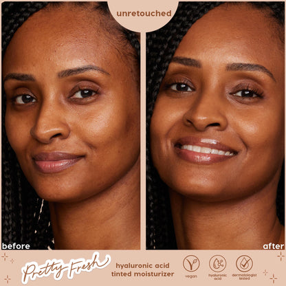 ColourPop tinted moisturizer — hydrating skin tint with hyaluronic acid and coconut water