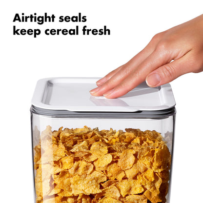 OXO Good Grips food storage container — countertop cereal dispenser