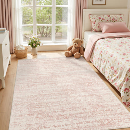 Soalmost area rug — anti slip washable design