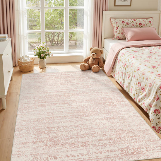 Soalmost area rug — anti slip washable design