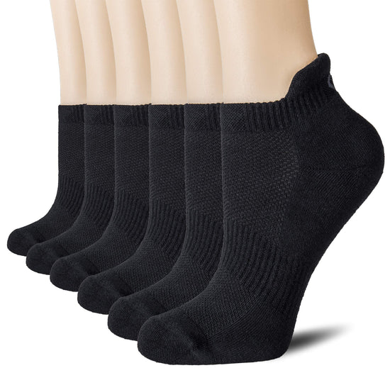 CS CelerSport ankle athletic running socks - low cut sports tab for men and women
