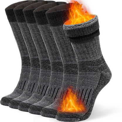 Alvada socks — Warm thermal wool for winter moisture wicking and breathable