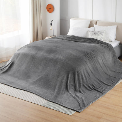 Bedsure GentleSoft oversized king blanket - extra large soft throw for bed and travel 120x120
