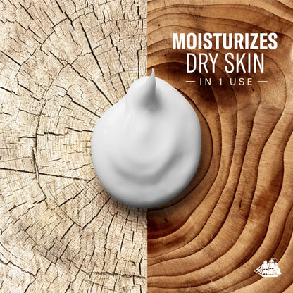 Old Spice skin moisturizer — lightweight lotion with vitamin B3 and lavender mint scent