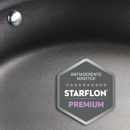 Tramontina sauté fry pan — tri-ply base nonstick induction-ready