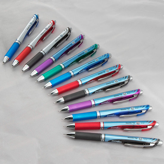 Writing instrument — Pentel EnerGel deluxe retractable gel penWriting instrument — Pentel EnerGel retractable liquid gel pen