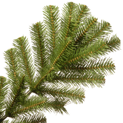 National Tree Company artificial tree — 7.5 ft unlit North Valley spruce with stand